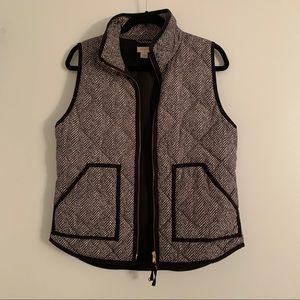 JCrew Herringbone Vest